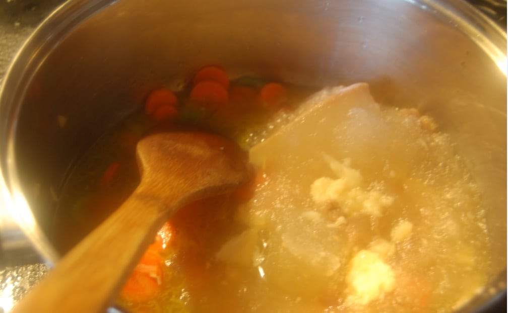 stock in pot